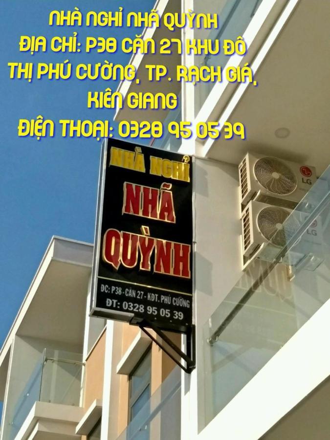 Nhã QuỳNh Hotel Rạch Giá Eksteriør billede